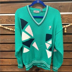 Vintage women’s aureus abstract sweater